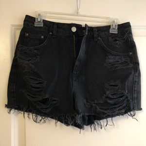 NEVER WORN topshop high waist shorts